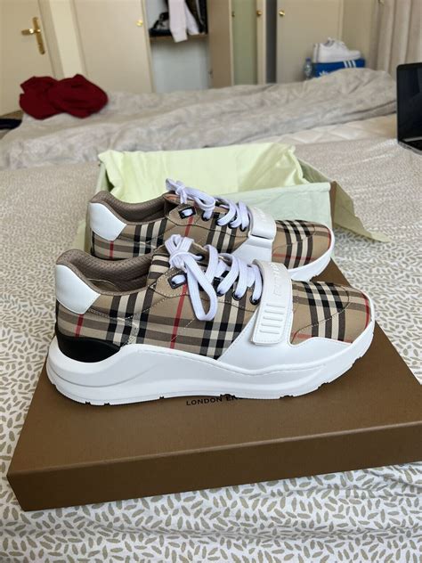 burberry sneakers damen ebay|Burberry men sneakers on sale.